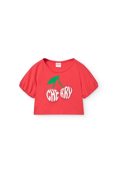 Maglietta rossa bambina deals