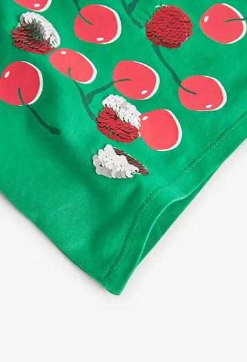 Strick-Shirt mit Trägern, für Baby-Jungen, in Farbe Grün