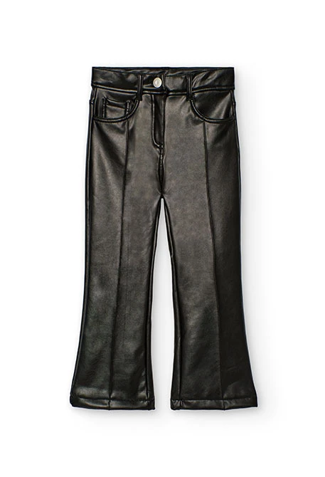 Pantalons nena polipell negre