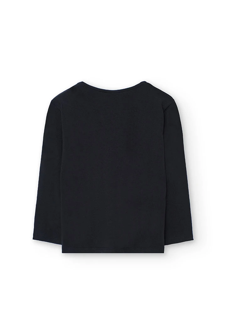 Orange and black girl´s T-shirt