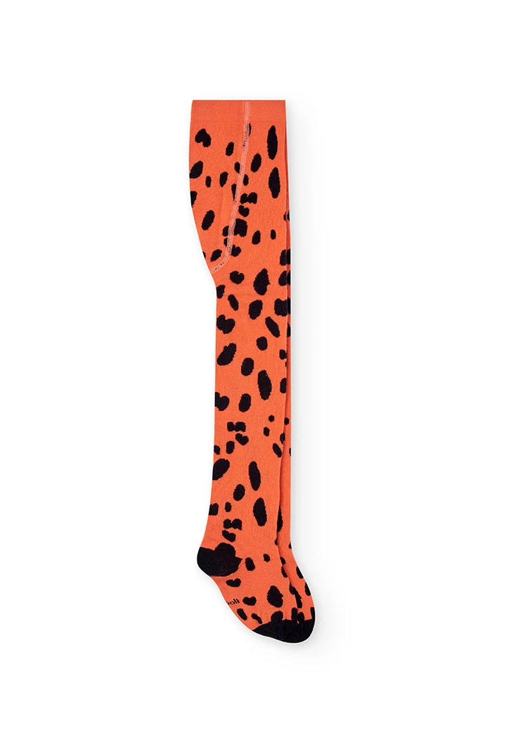 Animal-Print-Strumpfhose
