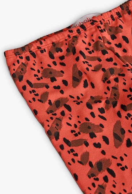 Legging en maille imprimée