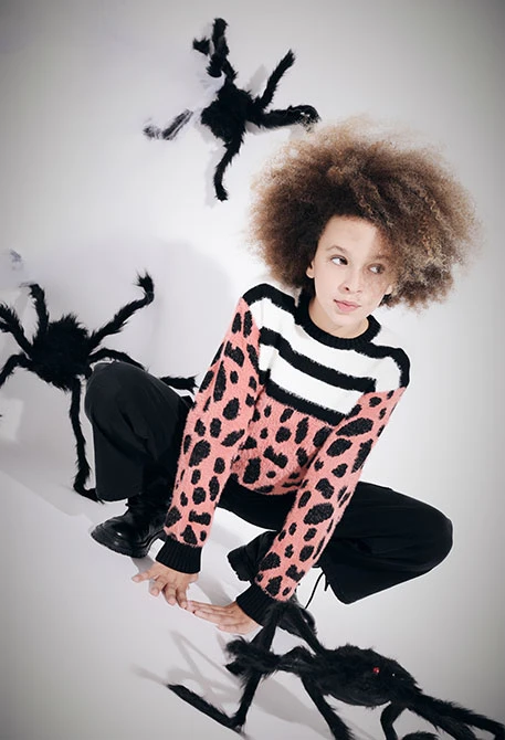 Jersey niña animal print