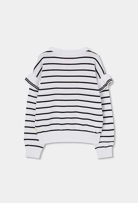 Jersey tricotosa liste de fille