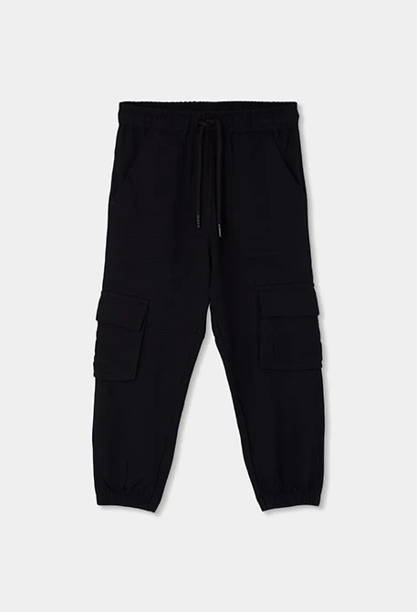 Girl?s trousers in black