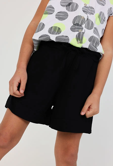 Black shorts