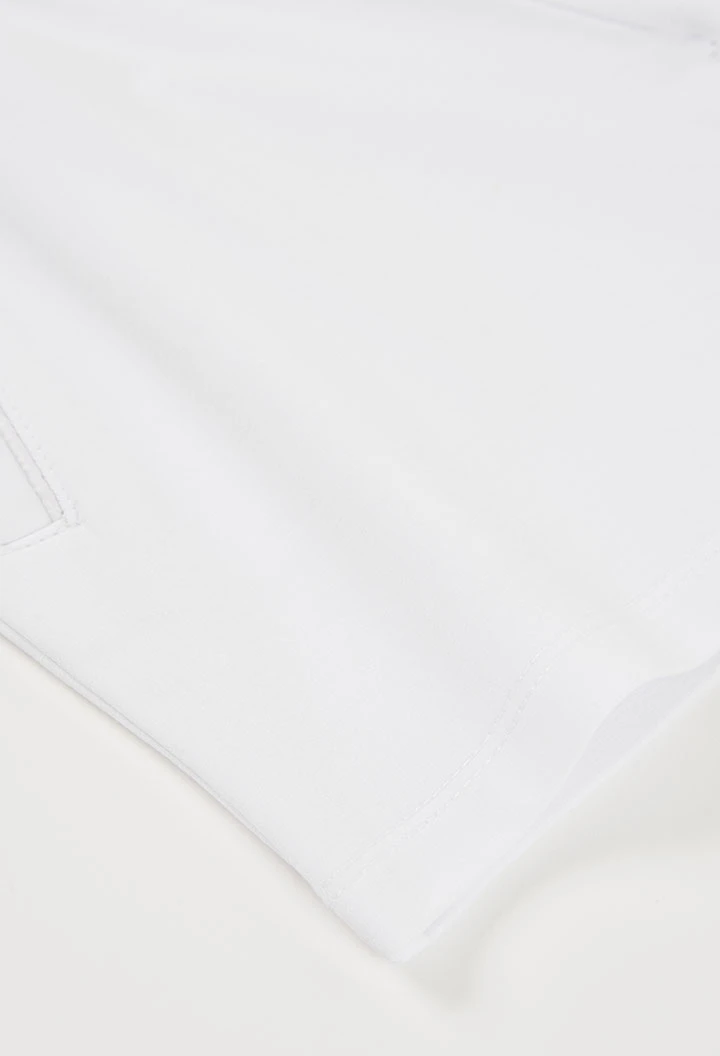 Pantaloncini di colore bianco