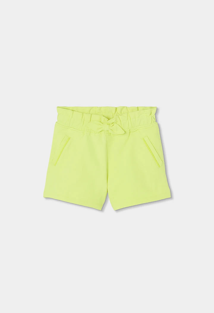 Short verde fluorescente