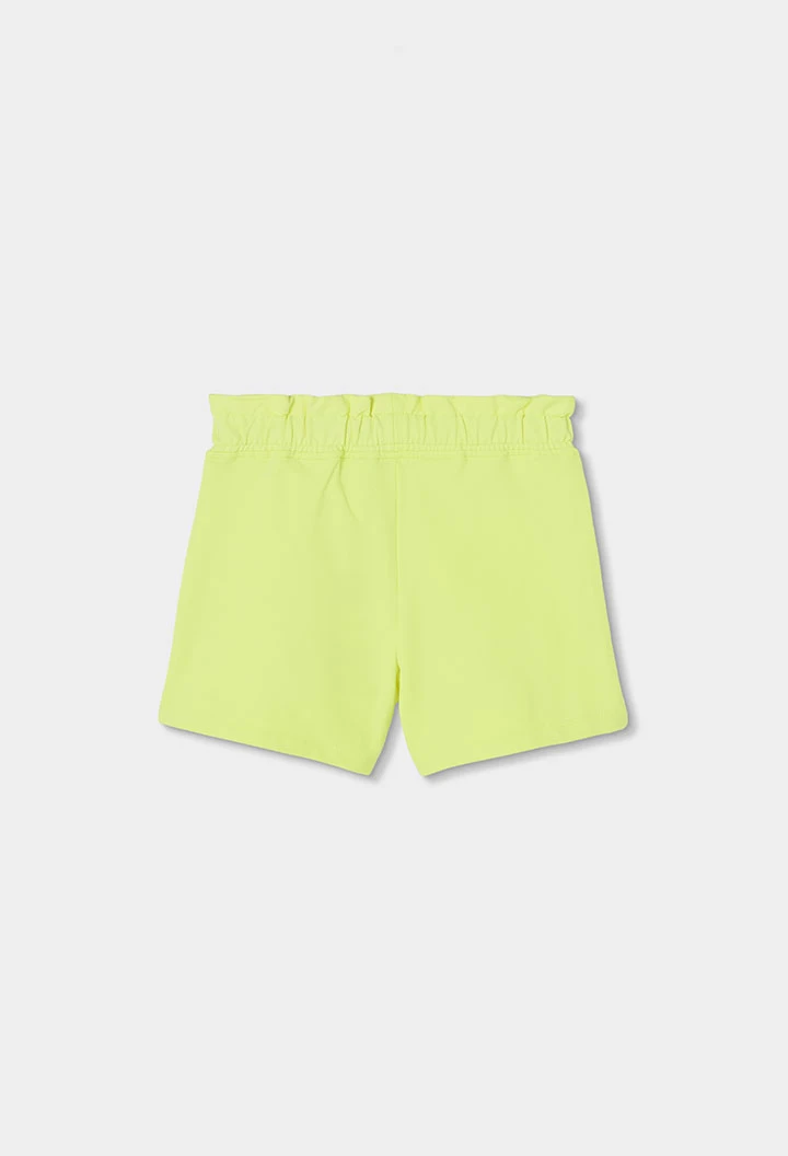 Fluoreszierende grüne Shorts