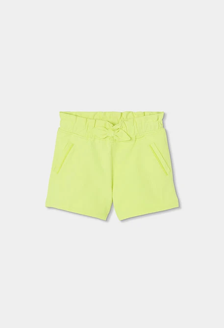 Fluorescent green shorts