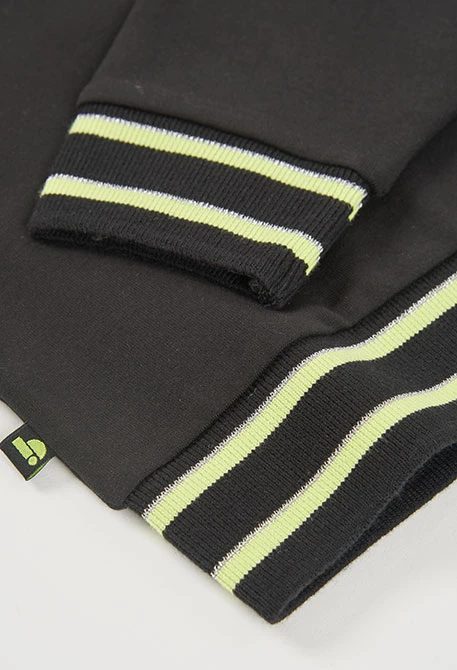 Sudadera niña negro