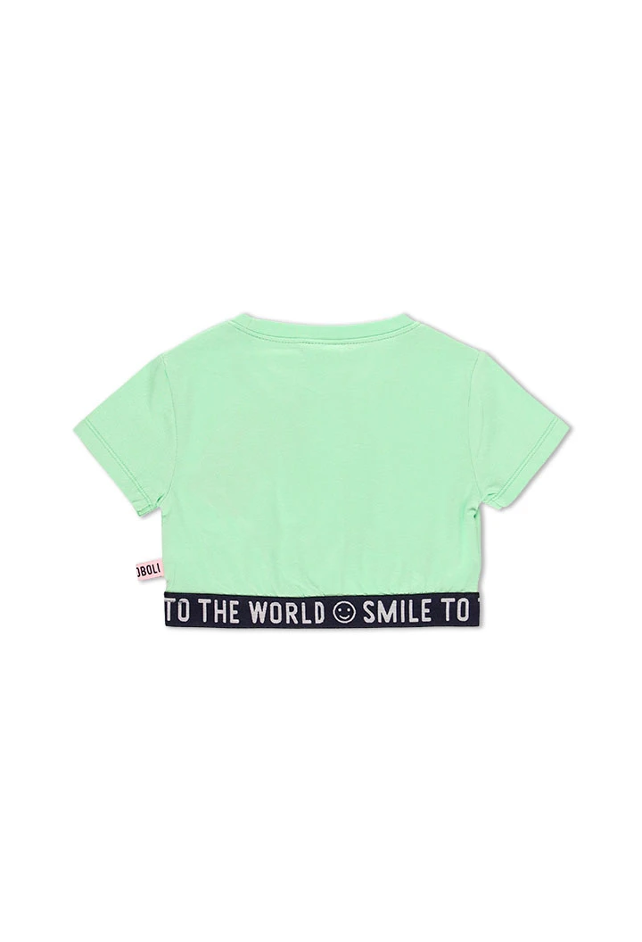 T-Shirt tricot pour fille