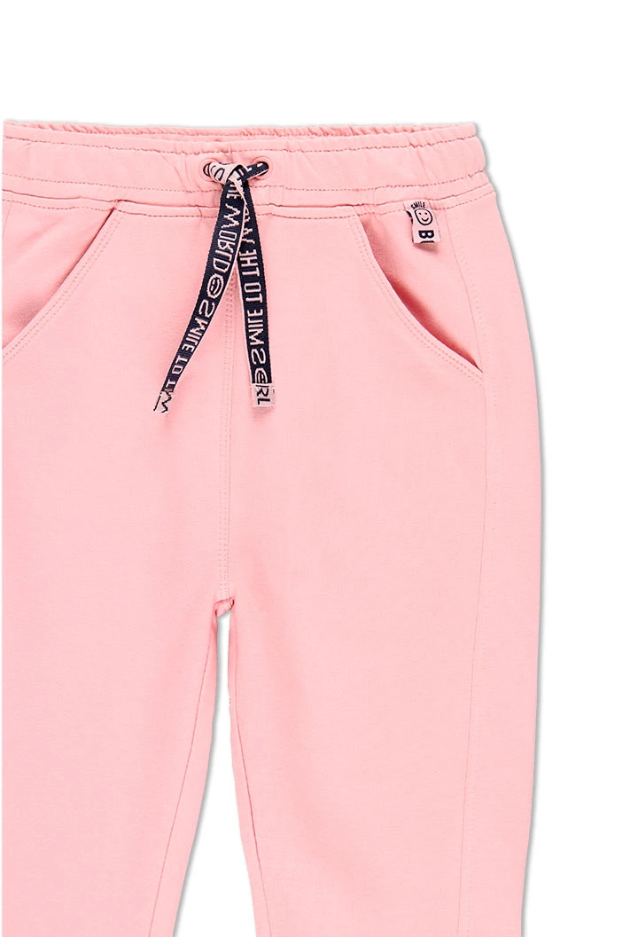 Pantalon en molleton stretch pour fille