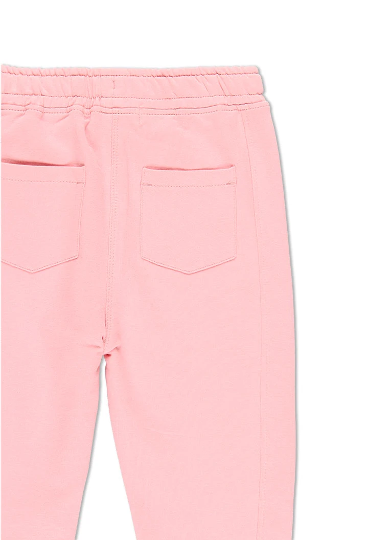 Pantalon en molleton stretch pour fille