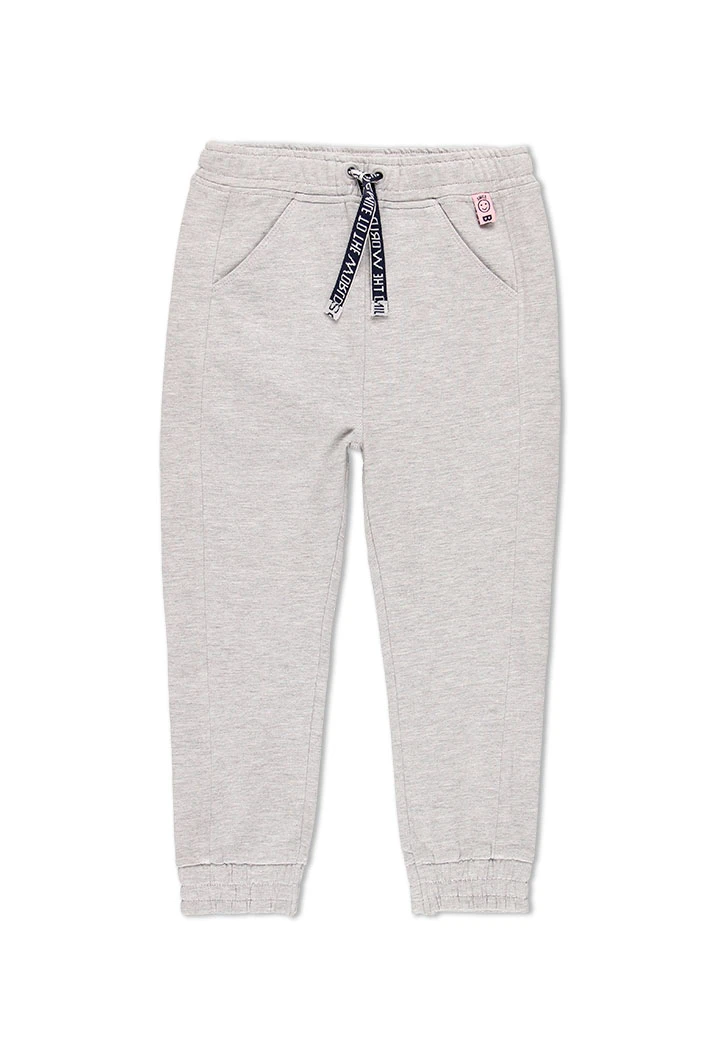 Pantalon en molleton stretch pour fille