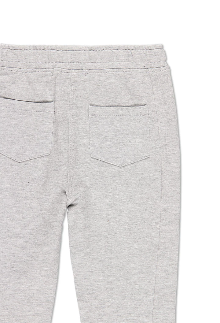 Pantalon en molleton stretch pour fille