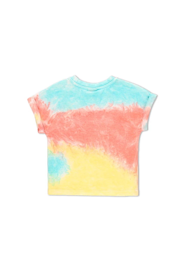 T-Shirt tricot teinte pour fille