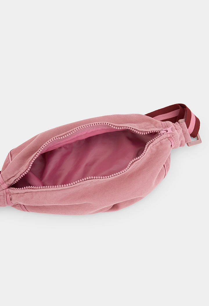 Bossa creuada de pana rosa