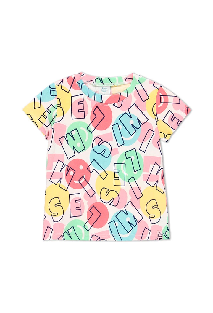 T-Shirt tricot pour fille