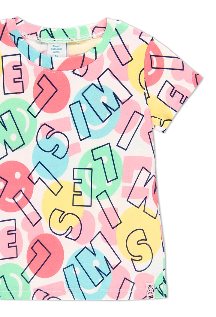 T-Shirt tricot pour fille