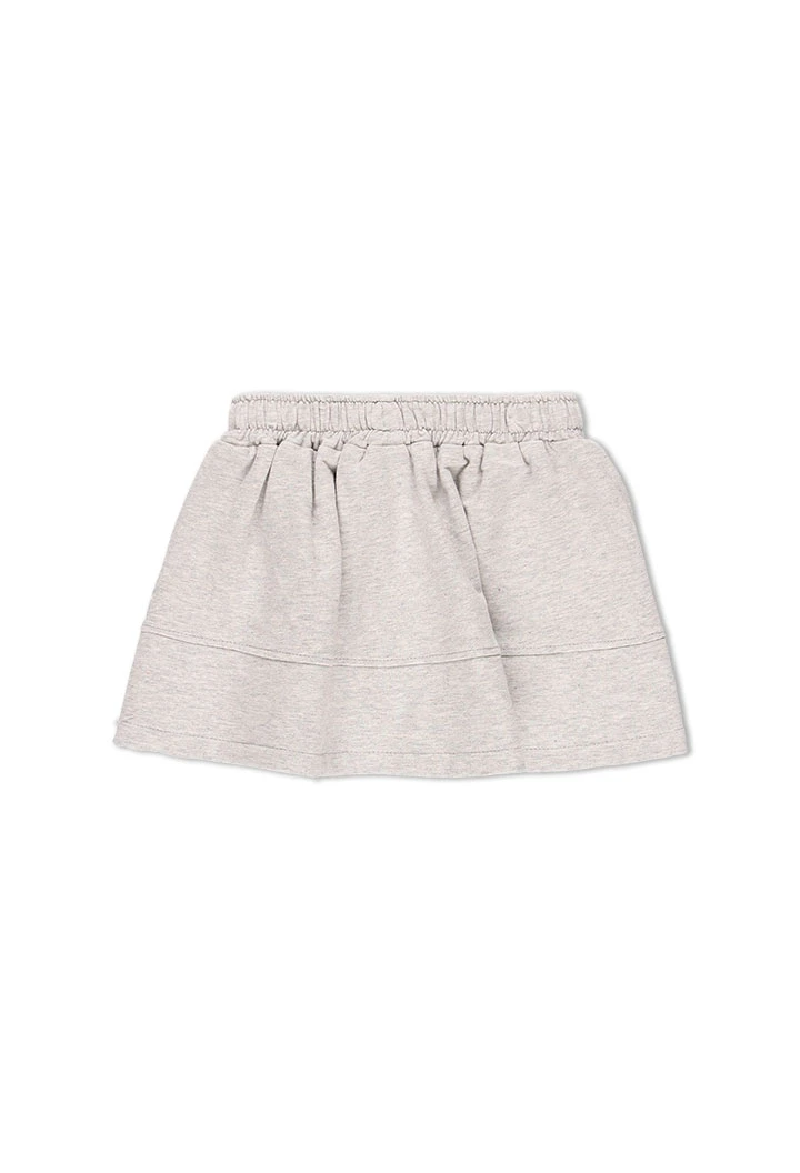 Jupe en molleton élastique pour fille