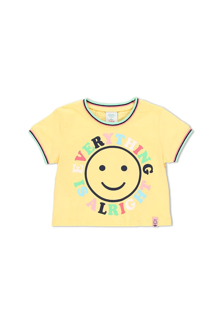 T-Shirt tricot pour fille