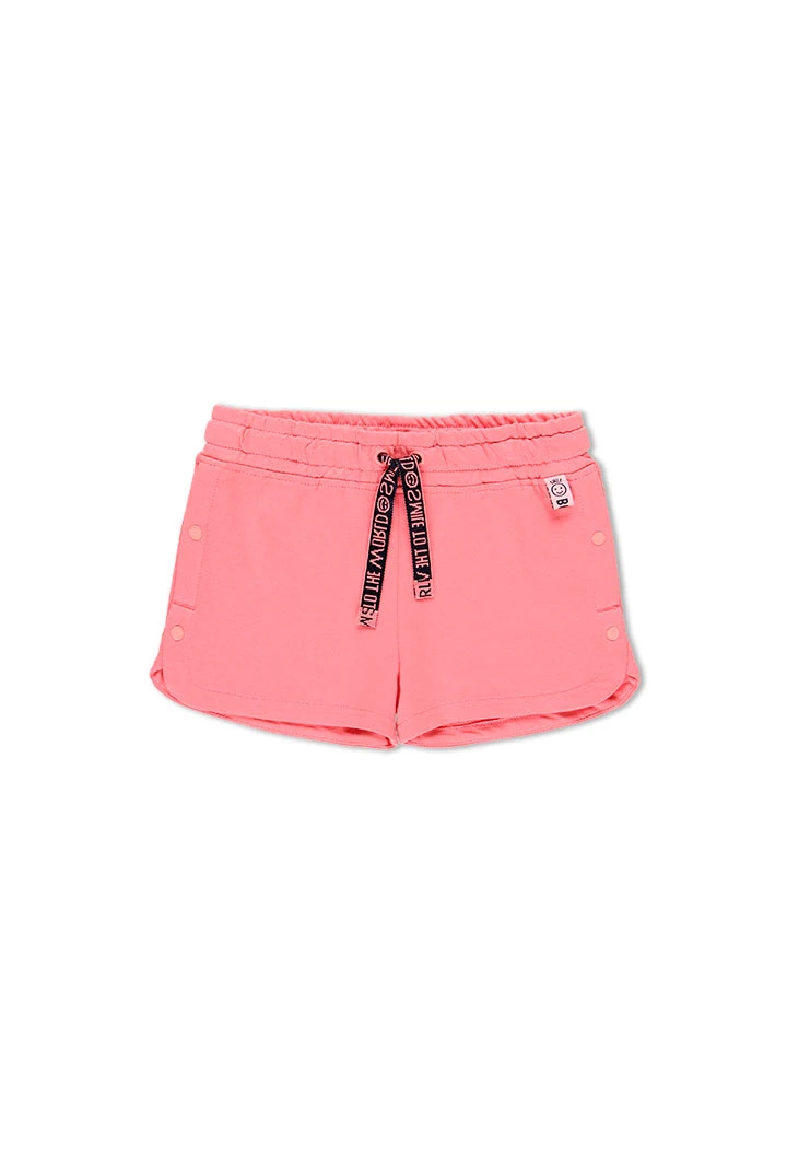 Short en molleton pour fille