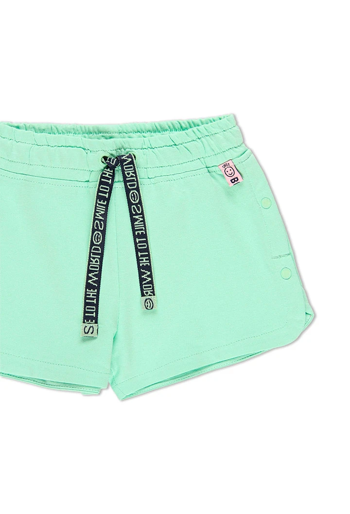 Short en molleton pour fille