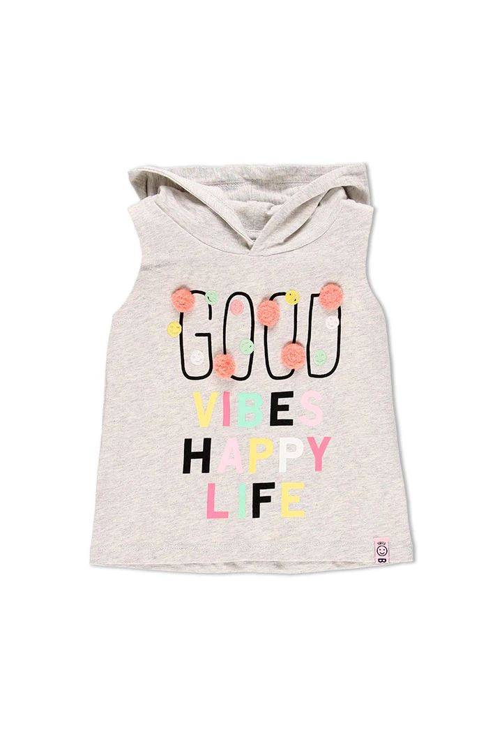 T-Shirt a capuche pour fille