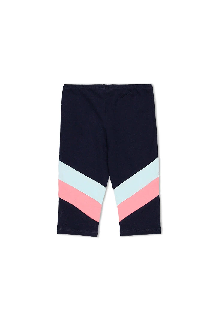 Pack en tricot bi matiere pour fille