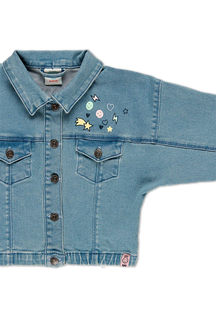 Veste en jean pour fille