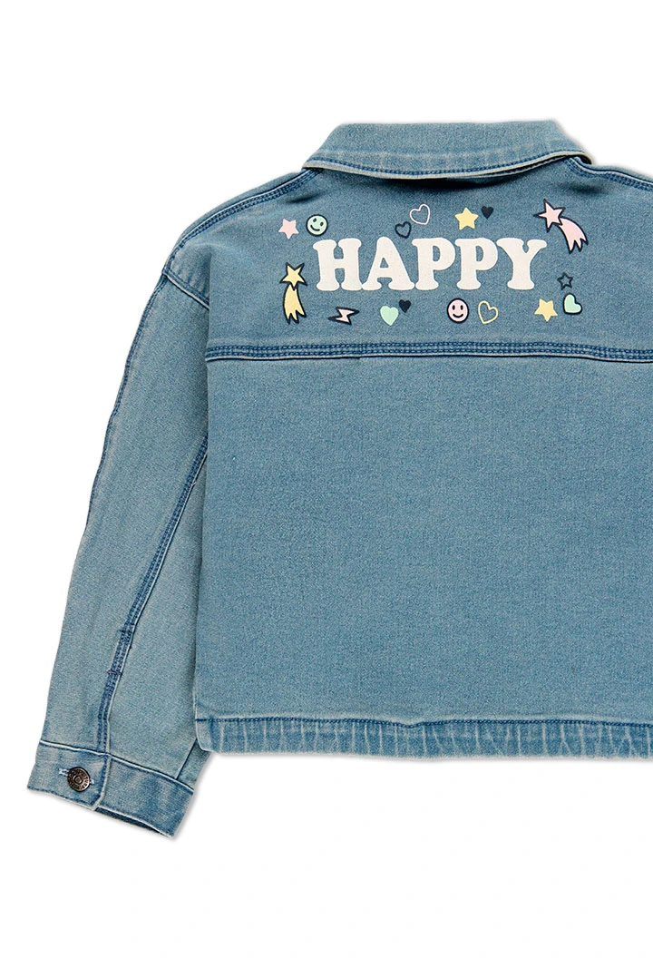 Veste en jean pour fille