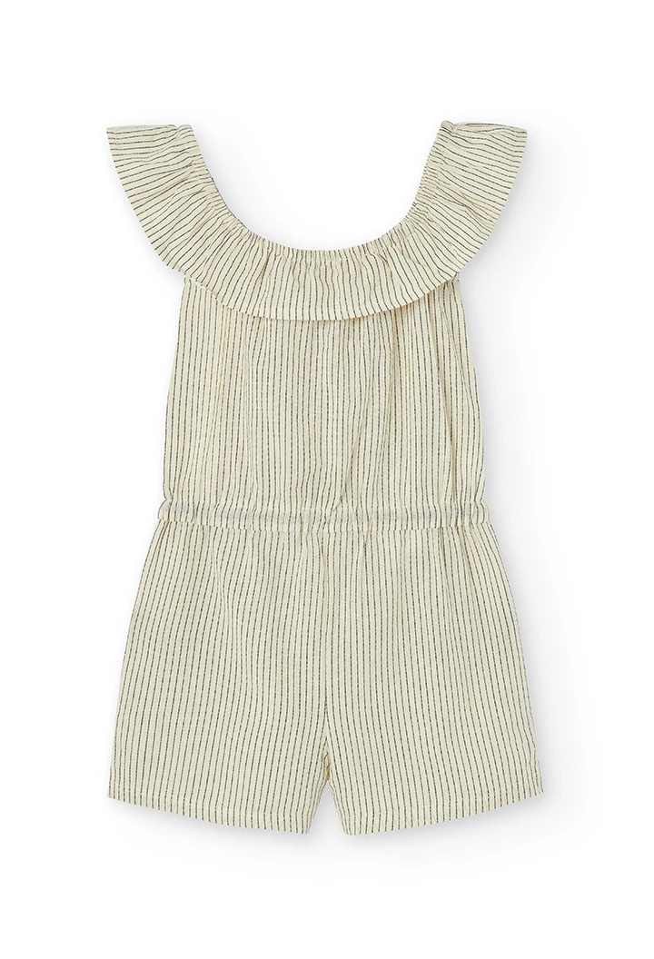 Jumpsuit striped for girl