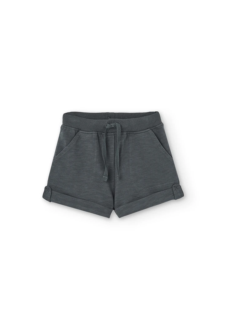 Fleece shorts flame for girl