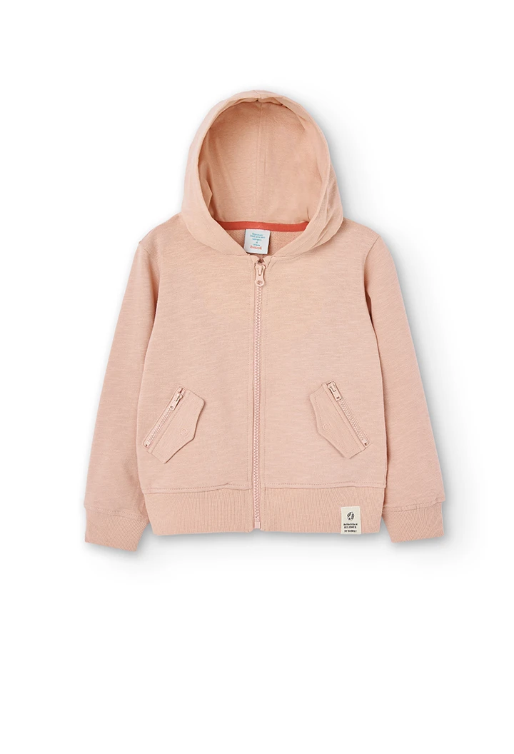 Jacke plüsch flame für mädchen