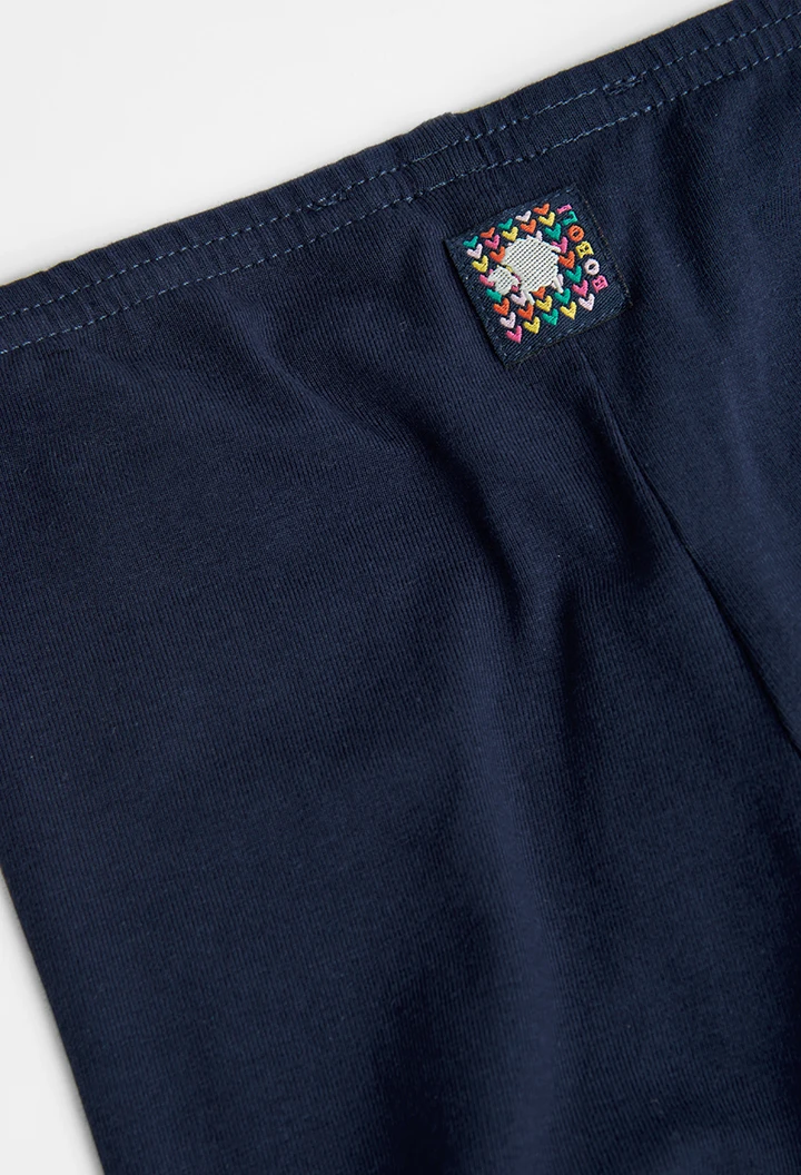 Leggings gestrickt elastisch für mädchen