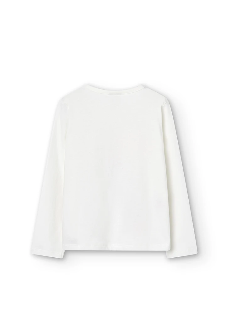 T-Shirt tricot pour fille
