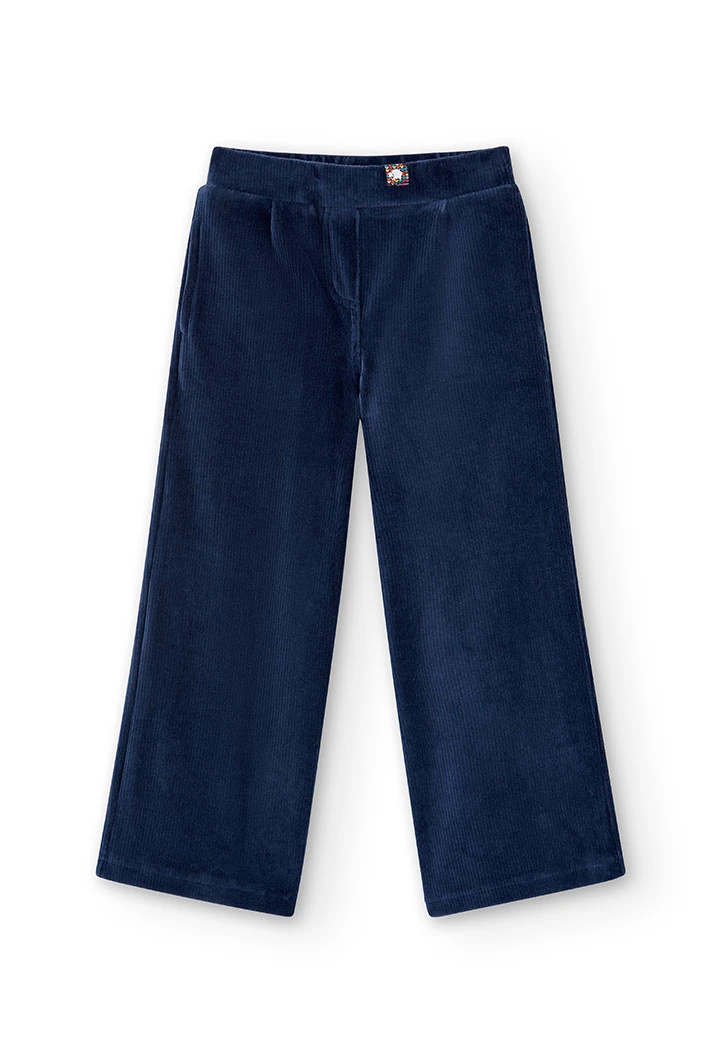 Corduroy trousers for girl