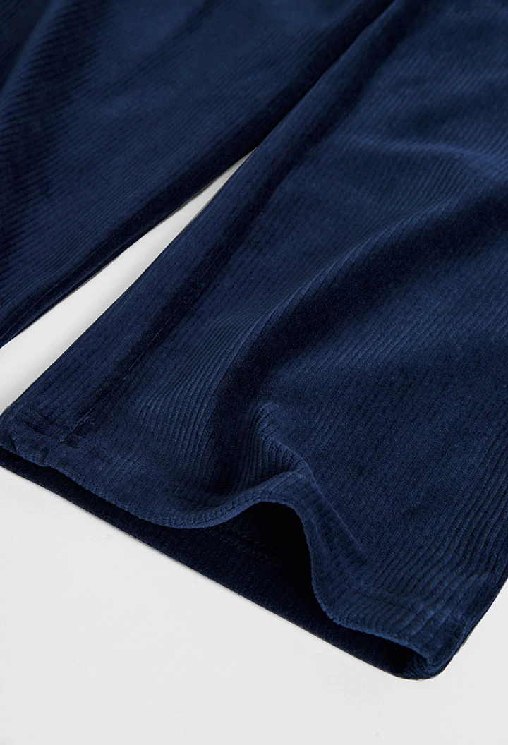 Pantalon en velours cotele pour fille