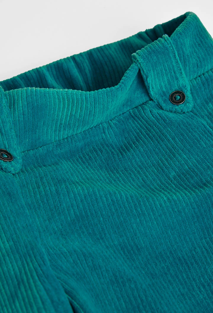 Jupe en velours cotele stretch maille pour fille