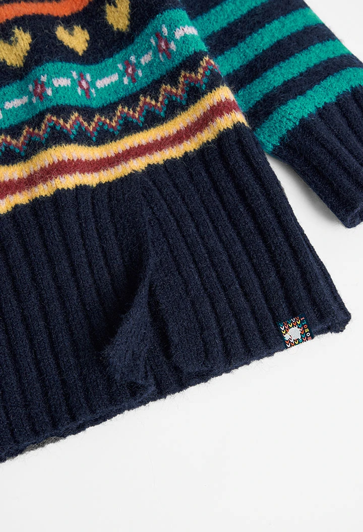 Pullover tricot para menina