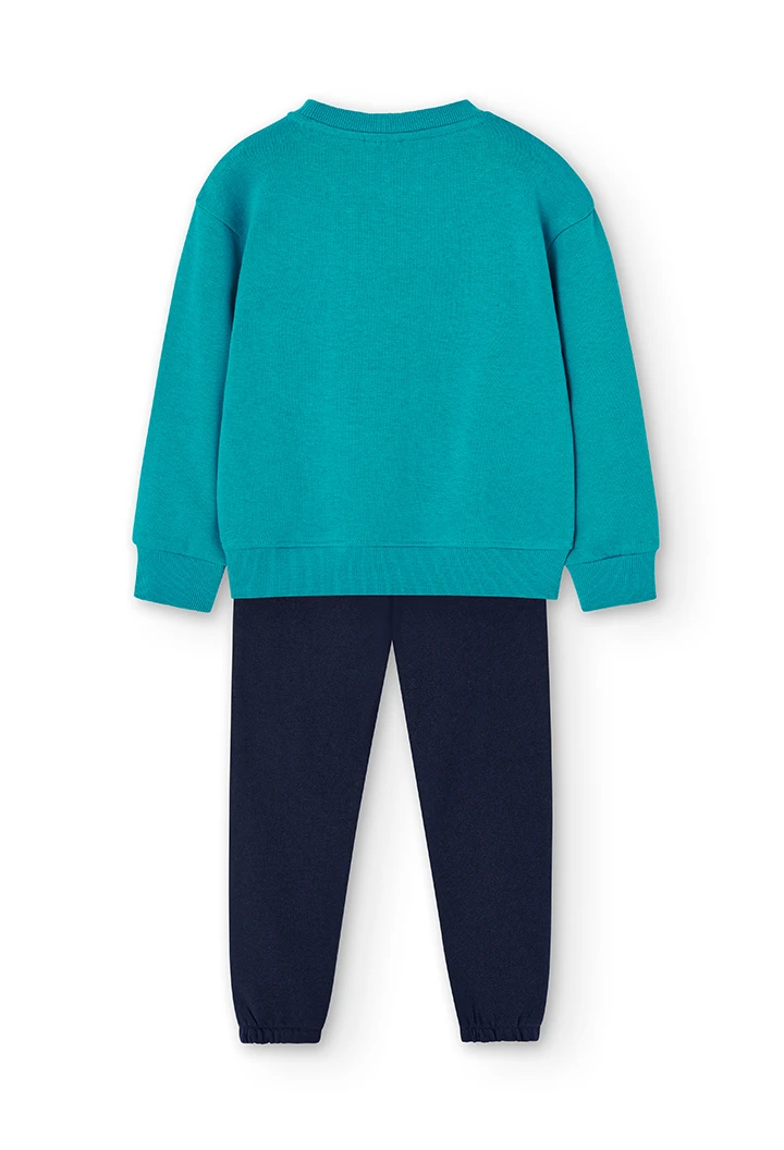 Pack en tricot "bbl love" pour fille