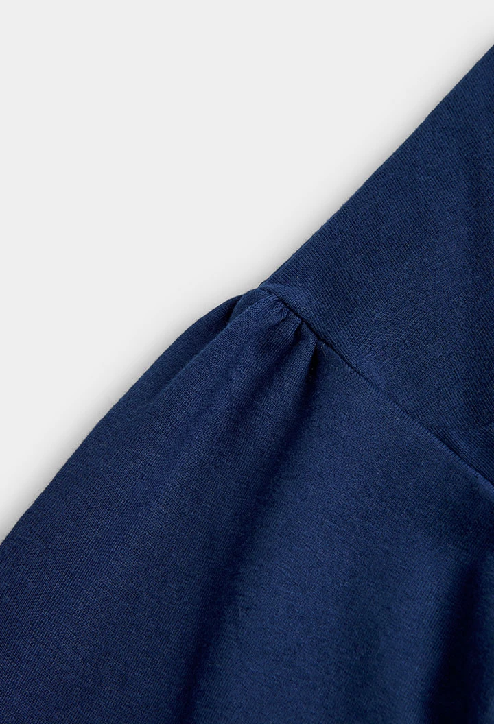 Sweat en molleton stretch pour fille