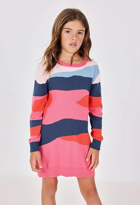 Vestido abstrato