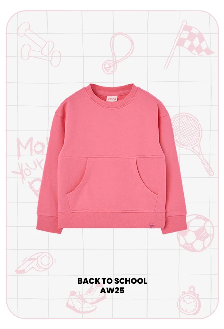 Pink girl´s sweatshirt