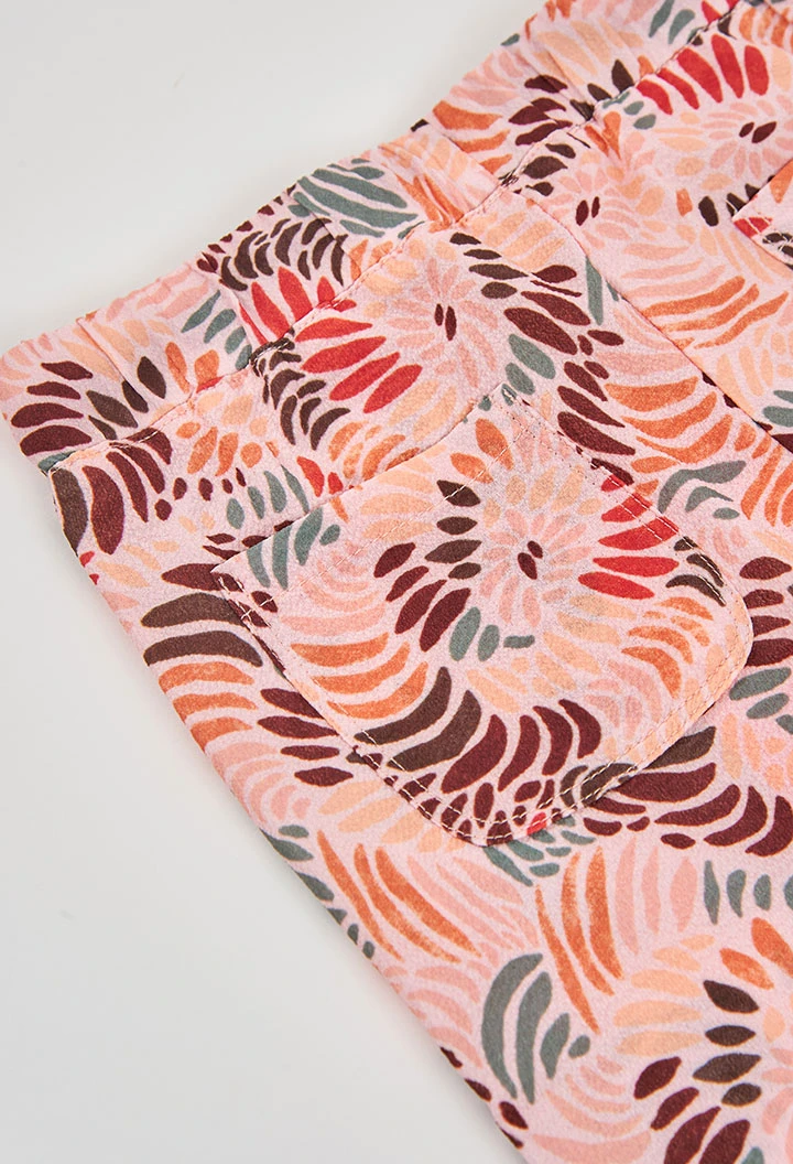 Girls? printed trousers