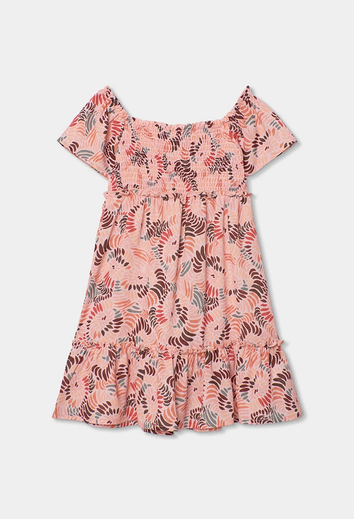 Vestido estampado niña