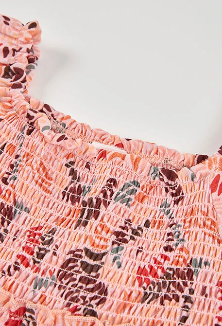 Bedrucktes Kleid Mädchen