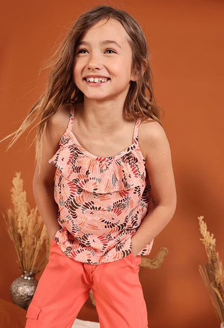 Camiseta niña estampado