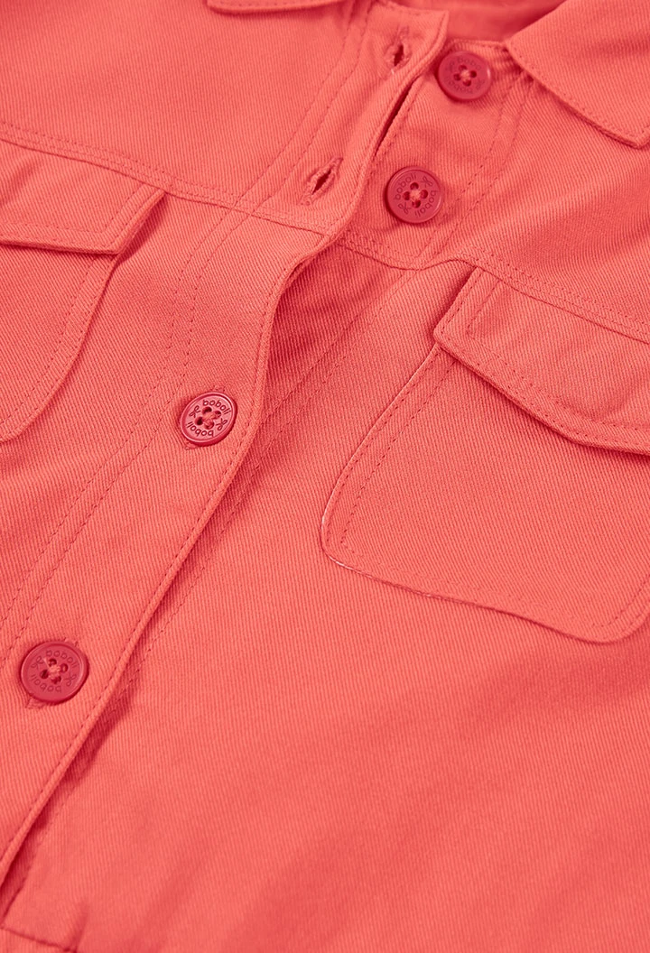 Veste en twill viscose pour fille